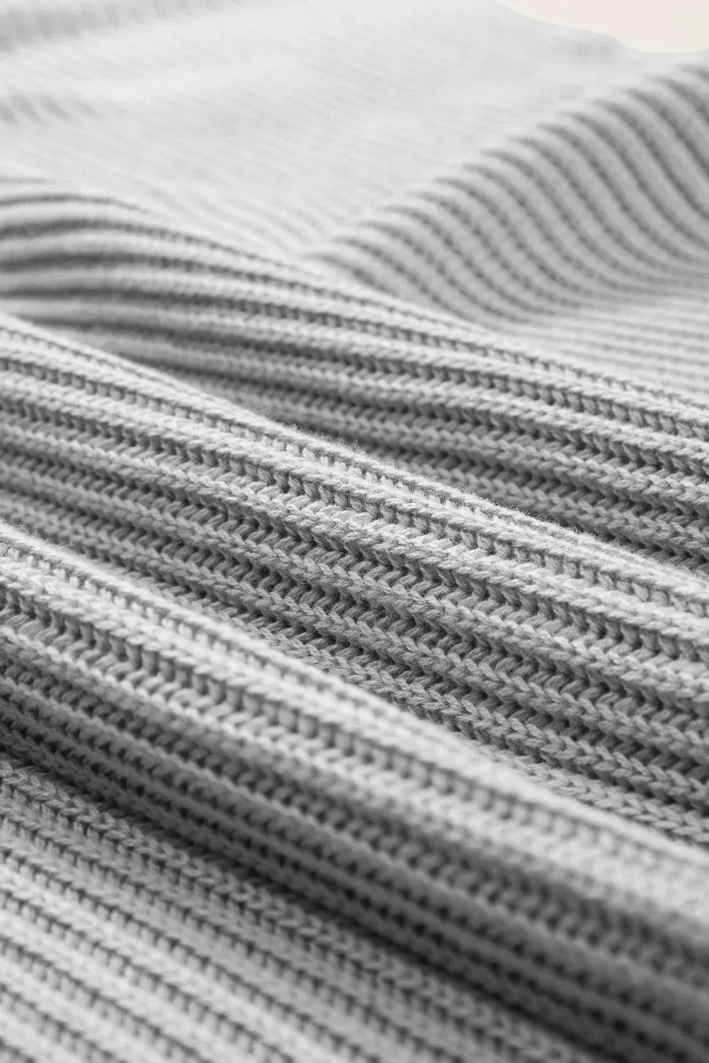 Slit Round Neck Short Sleeve Knit Top - Bona Fide Fashion