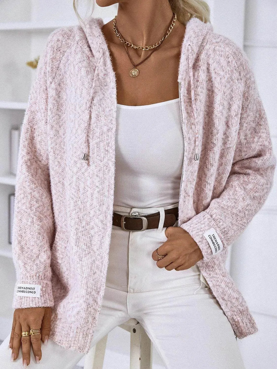 Sweater | Zip-Up & Hooded - Bona Fide Fashion - Bona Fide Fashion