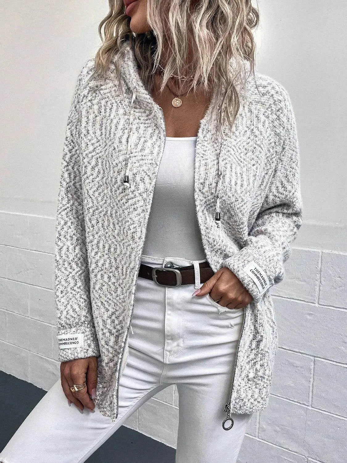 Sweater | Zip-Up & Hooded - Bona Fide Fashion - Bona Fide Fashion