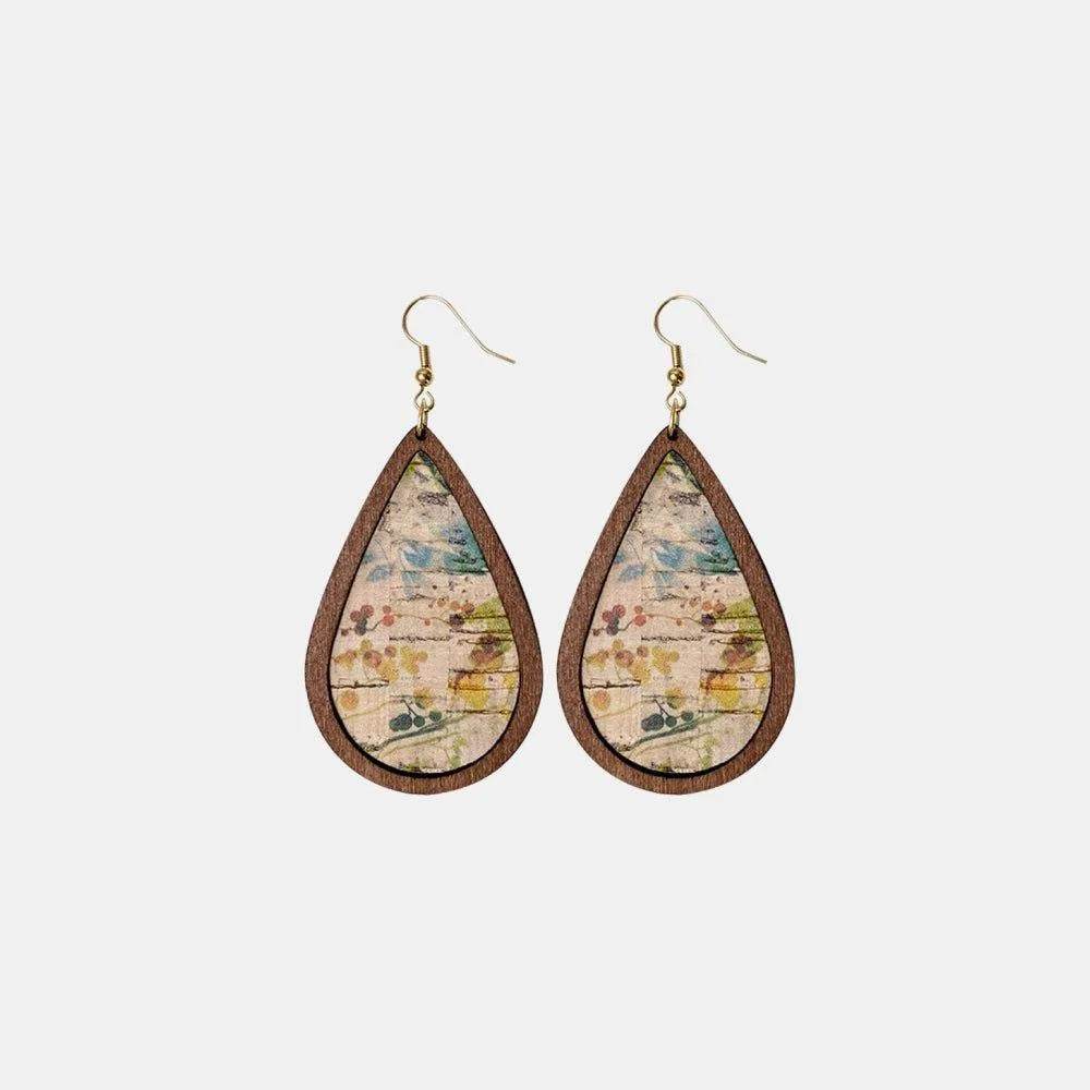 Teardrop Dangle Earrings - Bona Fide Fashion