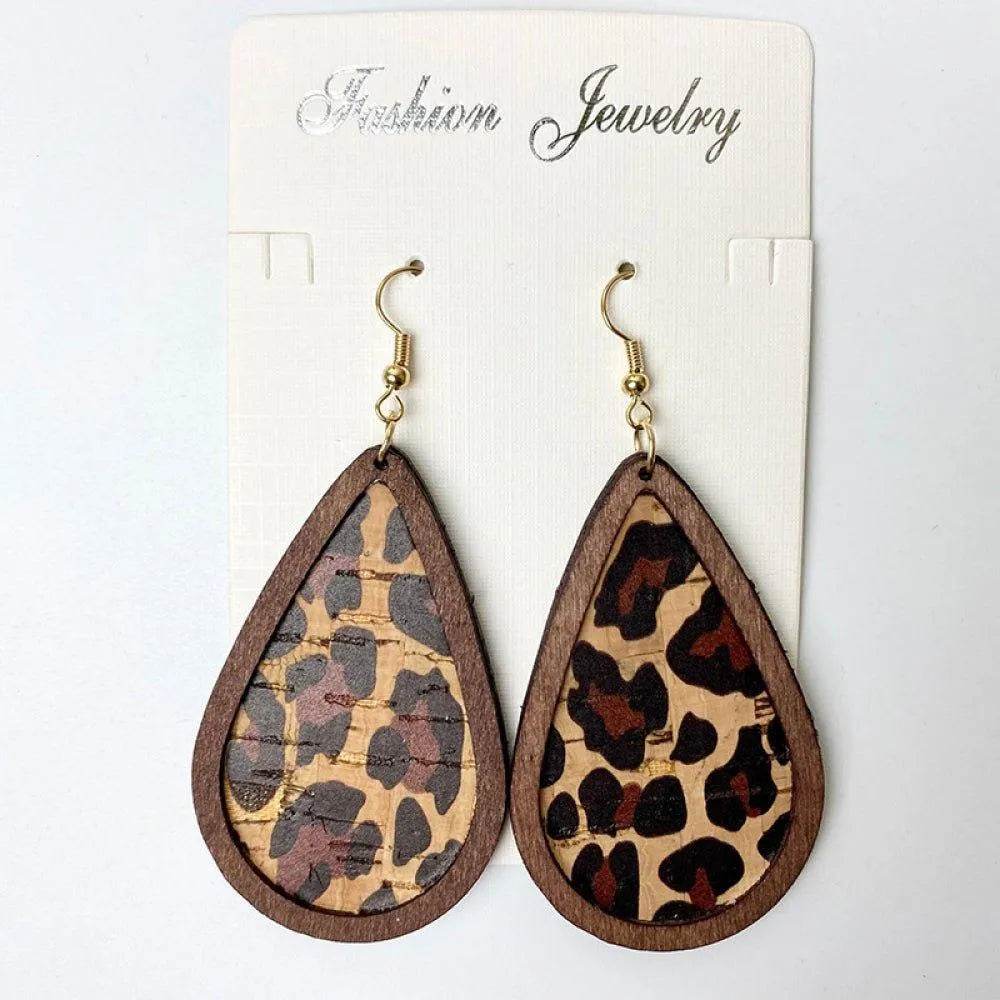Teardrop Dangle Earrings - Bona Fide Fashion