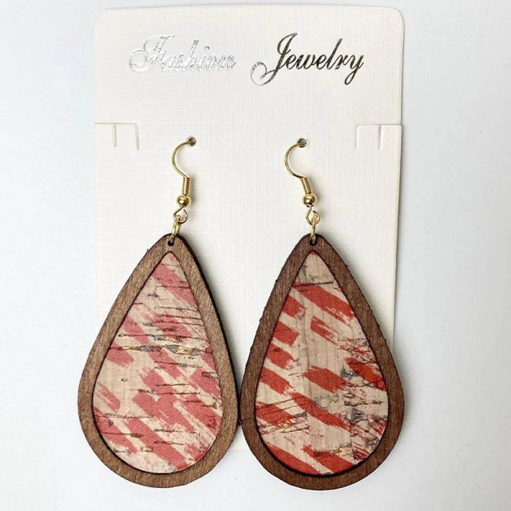 Teardrop Dangle Earrings - Bona Fide Fashion