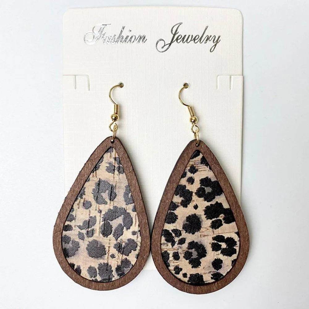 Teardrop Dangle Earrings - Bona Fide Fashion