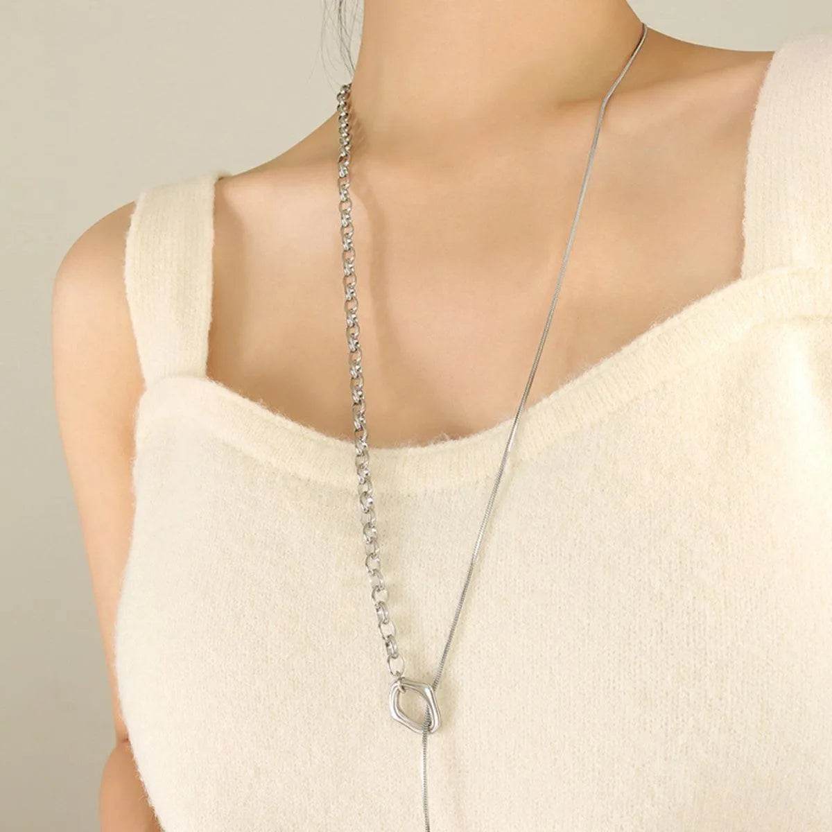 Titanium Steel Chain Necklace - Bona Fide Fashion