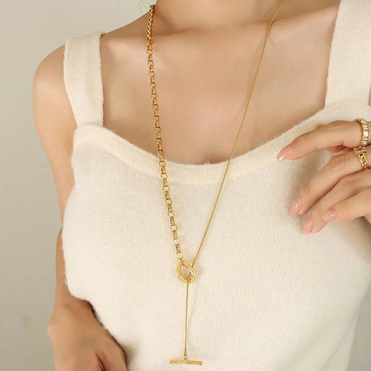 Titanium Steel Chain Necklace - Bona Fide Fashion