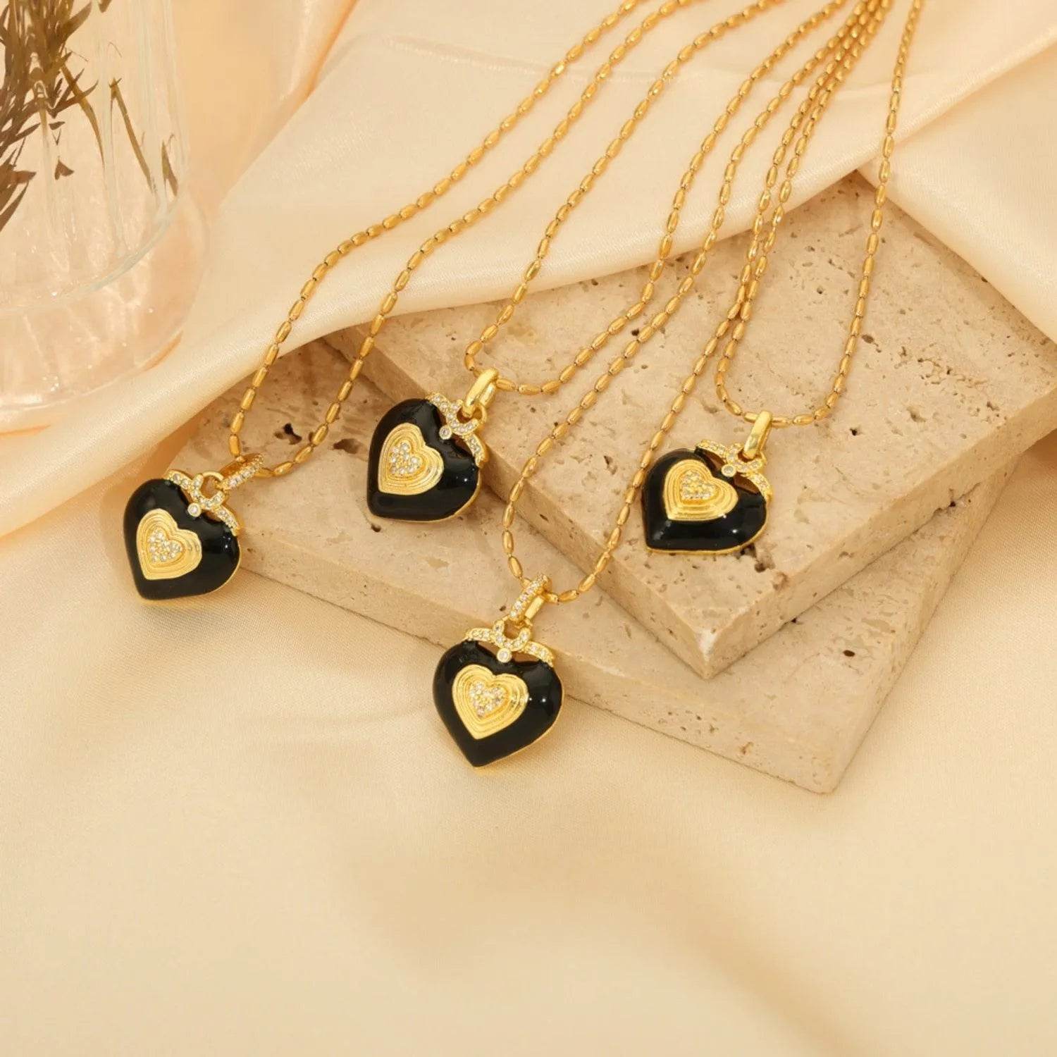Titanium Steel Heart Shape Necklace - Bona Fide Fashion