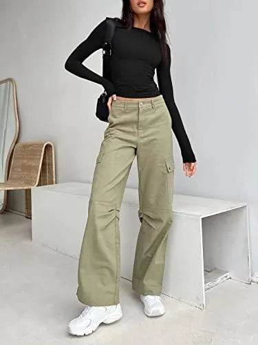 Trendy Queen Long Sleeve Shirts for Women Crop Tops Fall Fashion 2023 Outfits Basic Workout Sexy Sweaters Going Out Shirts Cute Slim Fit Y2K Clothing Winter Clothes Black - Bona Fide Fashion