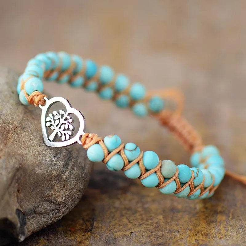 Turquoise Beaded Bracelet - Bona Fide Fashion