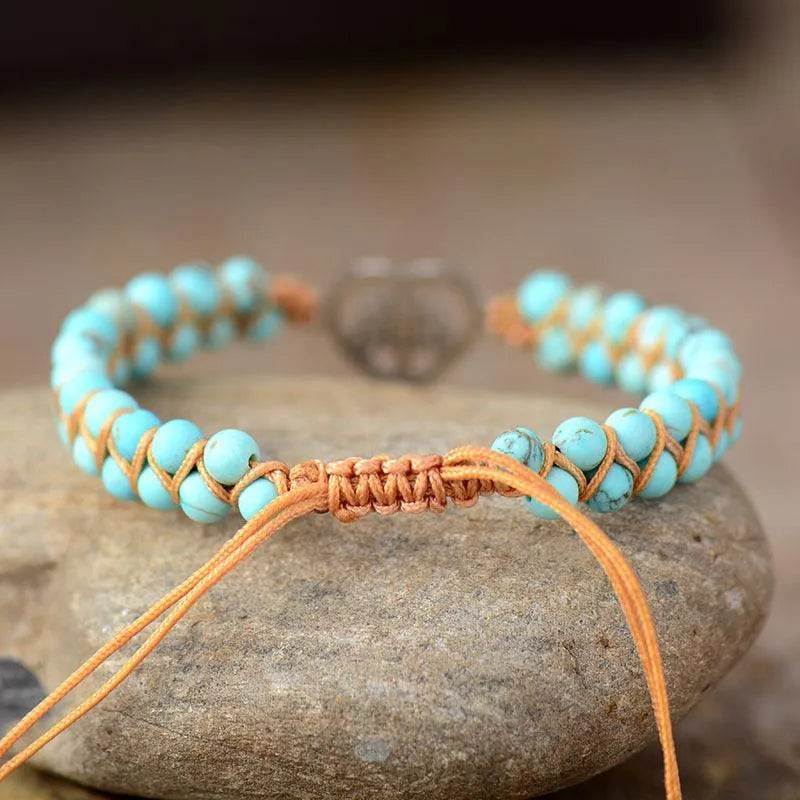 Turquoise Beaded Bracelet - Bona Fide Fashion