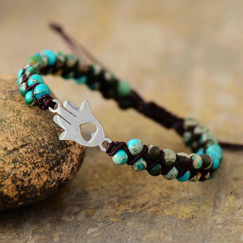 Turquoise Beaded Bracelet - Bona Fide Fashion