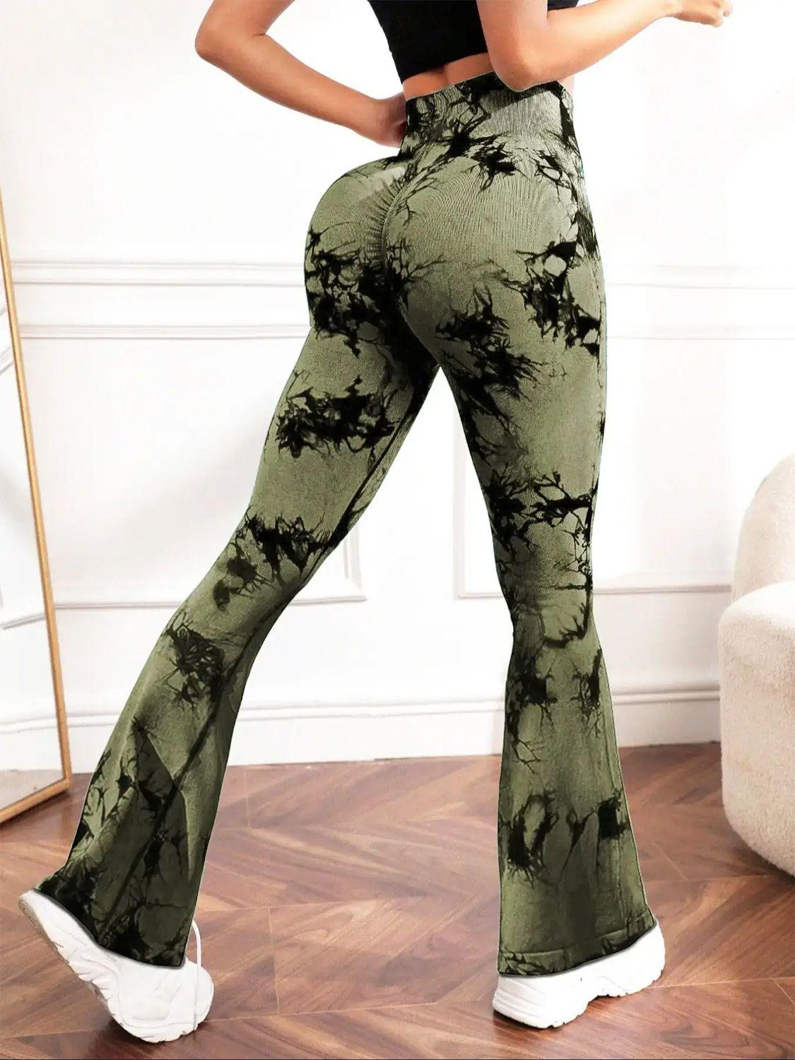 Tie-Dye High Waist Active Leggings - Bona Fide Fashion