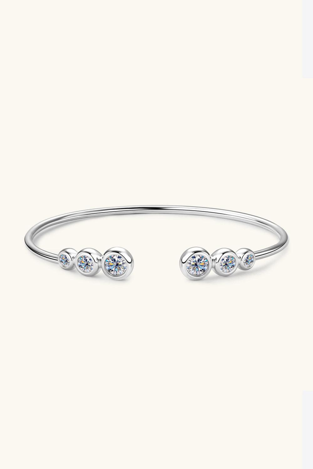 1.8 Carat Sterling Silver Bracelet - Bona Fide Fashion