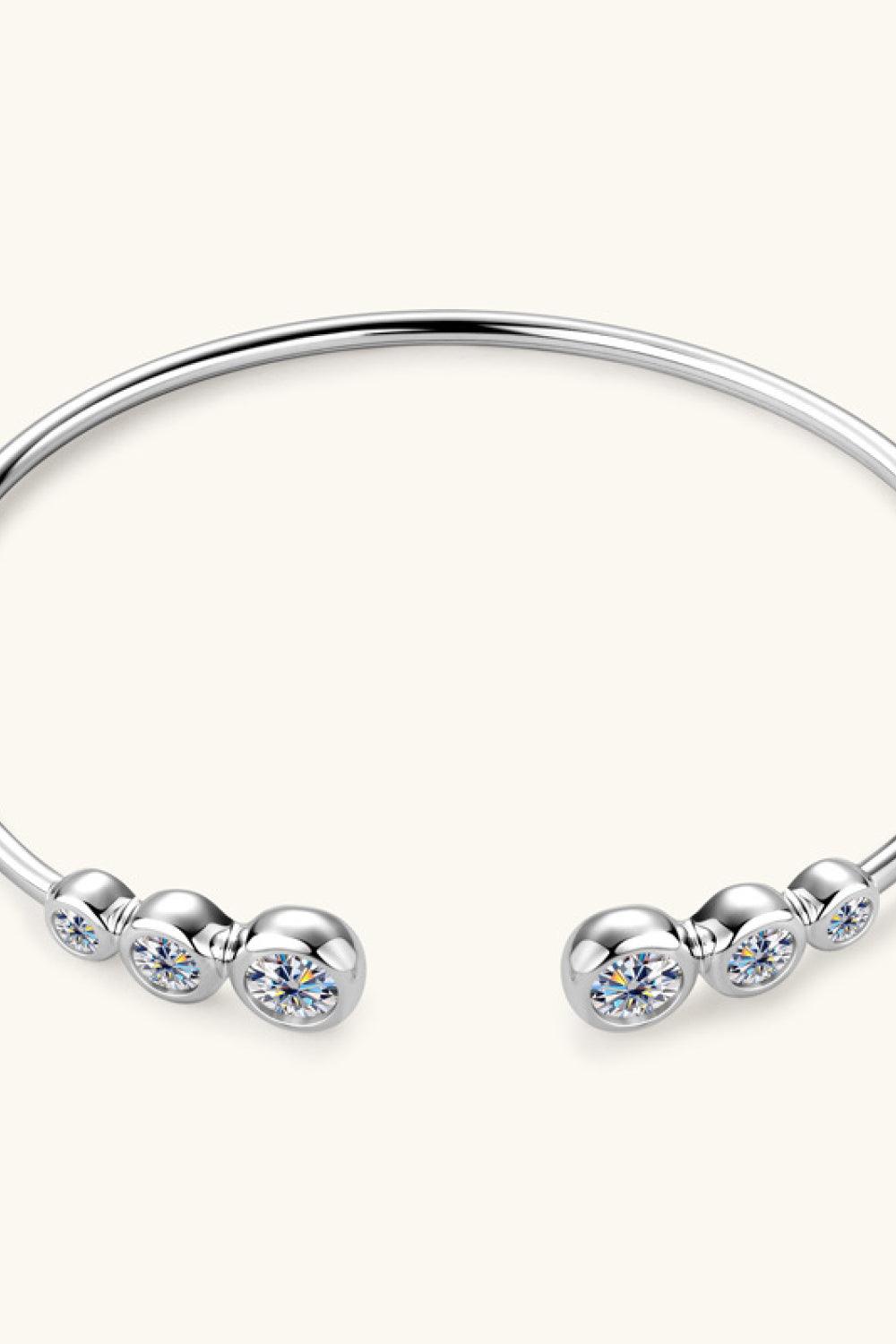 1.8 Carat Sterling Silver Bracelet - Bona Fide Fashion