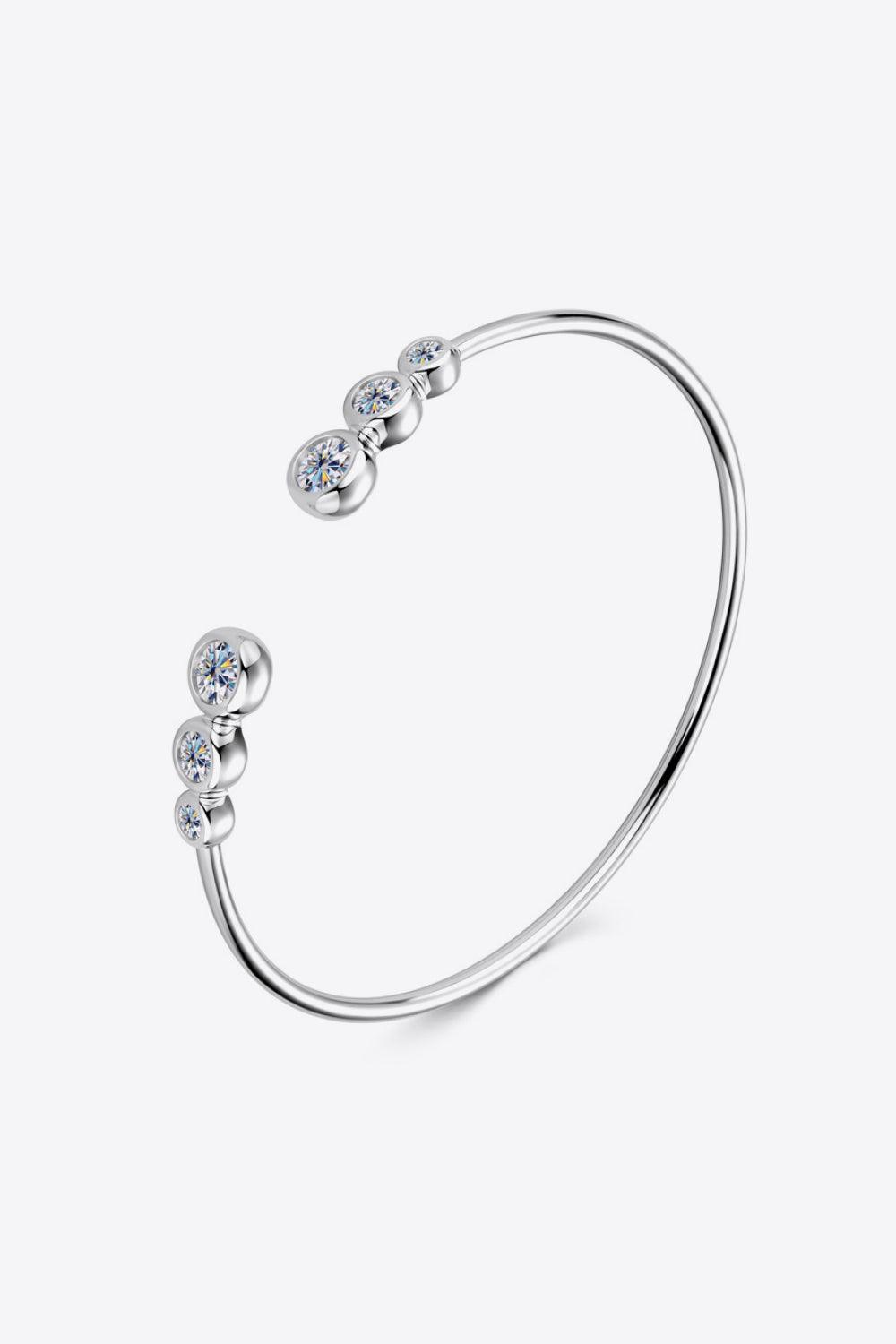 1.8 Carat Sterling Silver Bracelet - Bona Fide Fashion