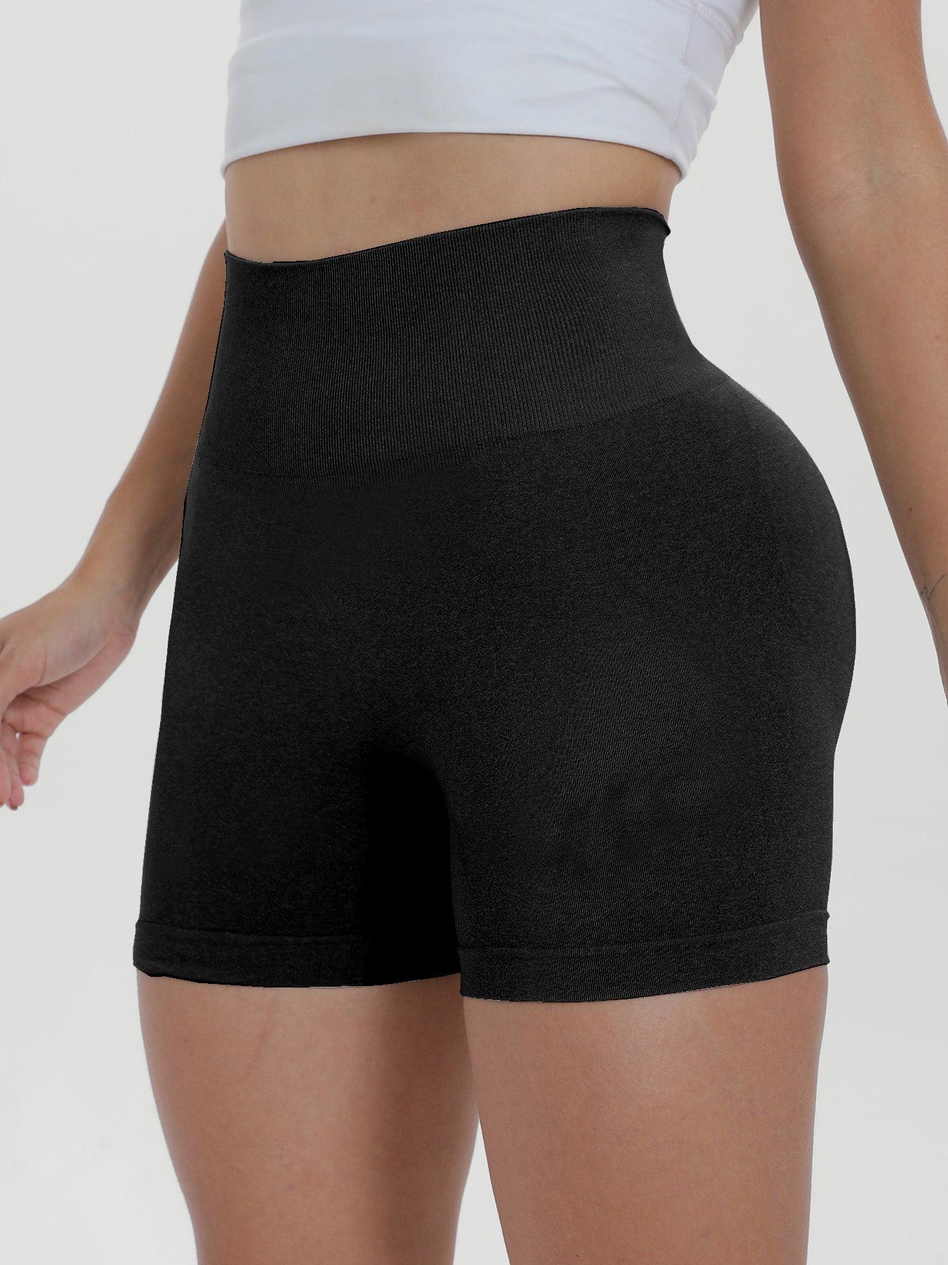 High Waist Active Shorts - Bona Fide Fashion