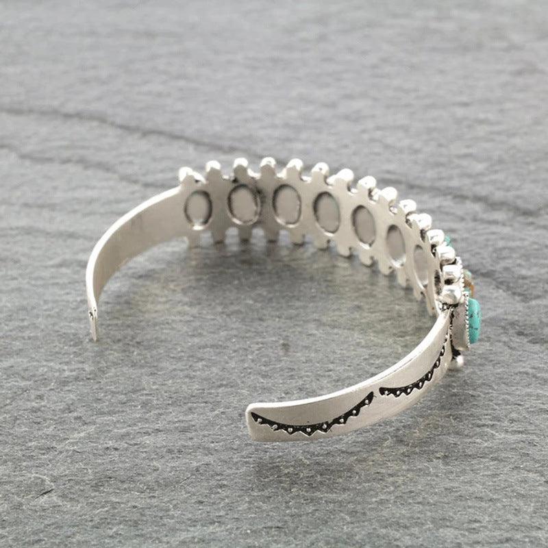 Turquoise Open Bracelet - Bona Fide Fashion