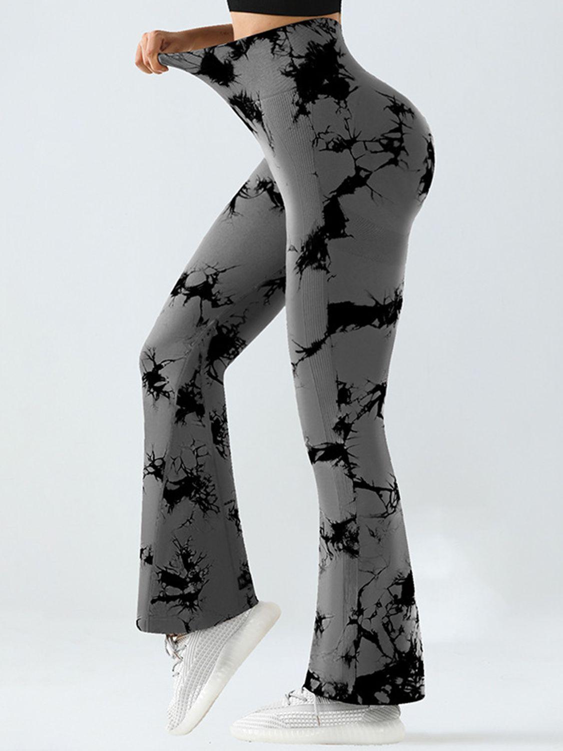 Tie-Dye High Waist Active Leggings - Bona Fide Fashion