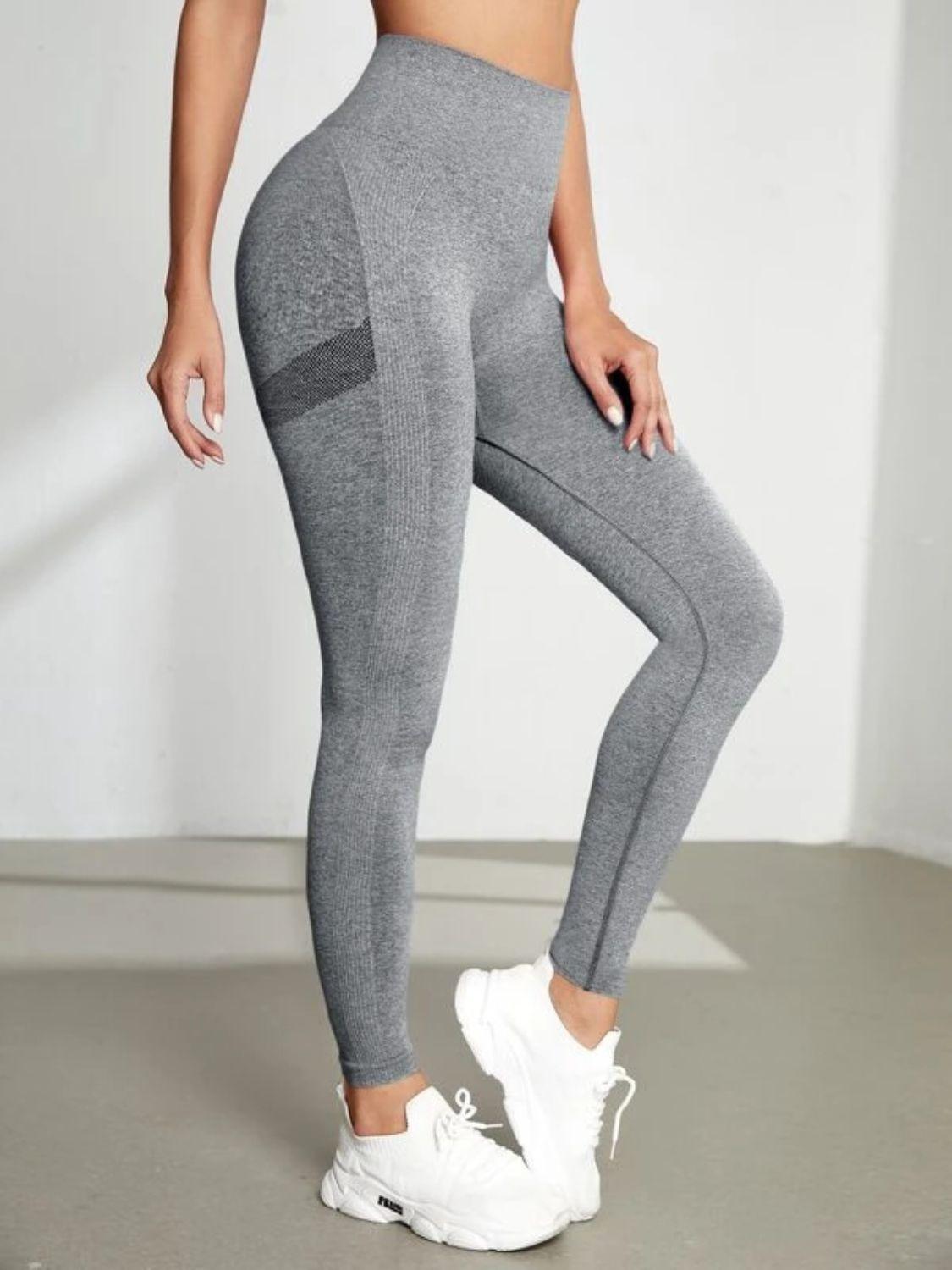 High Waist Active Leggings - Bona Fide Fashion