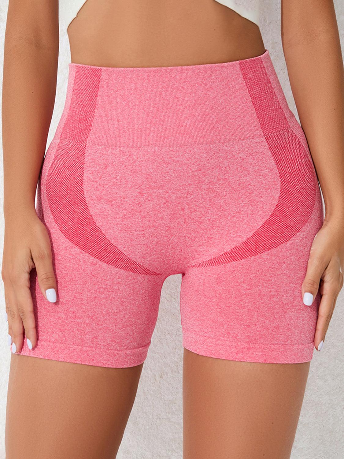 High Waist Active Shorts - Bona Fide Fashion