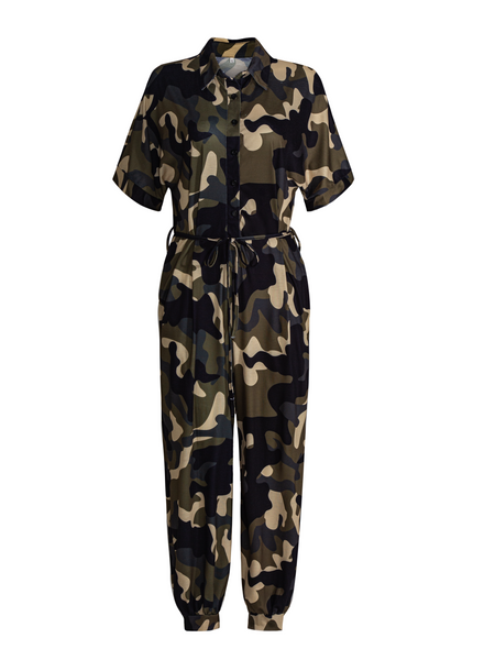 Camo Loose-Fitting Jumpsuit HFL77F6R42