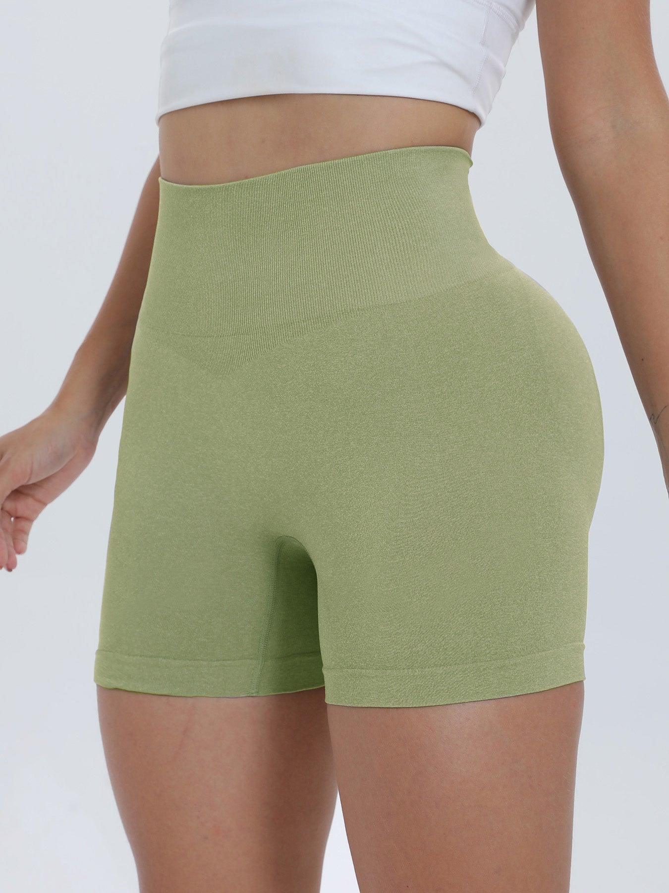 High Waist Active Shorts - Bona Fide Fashion