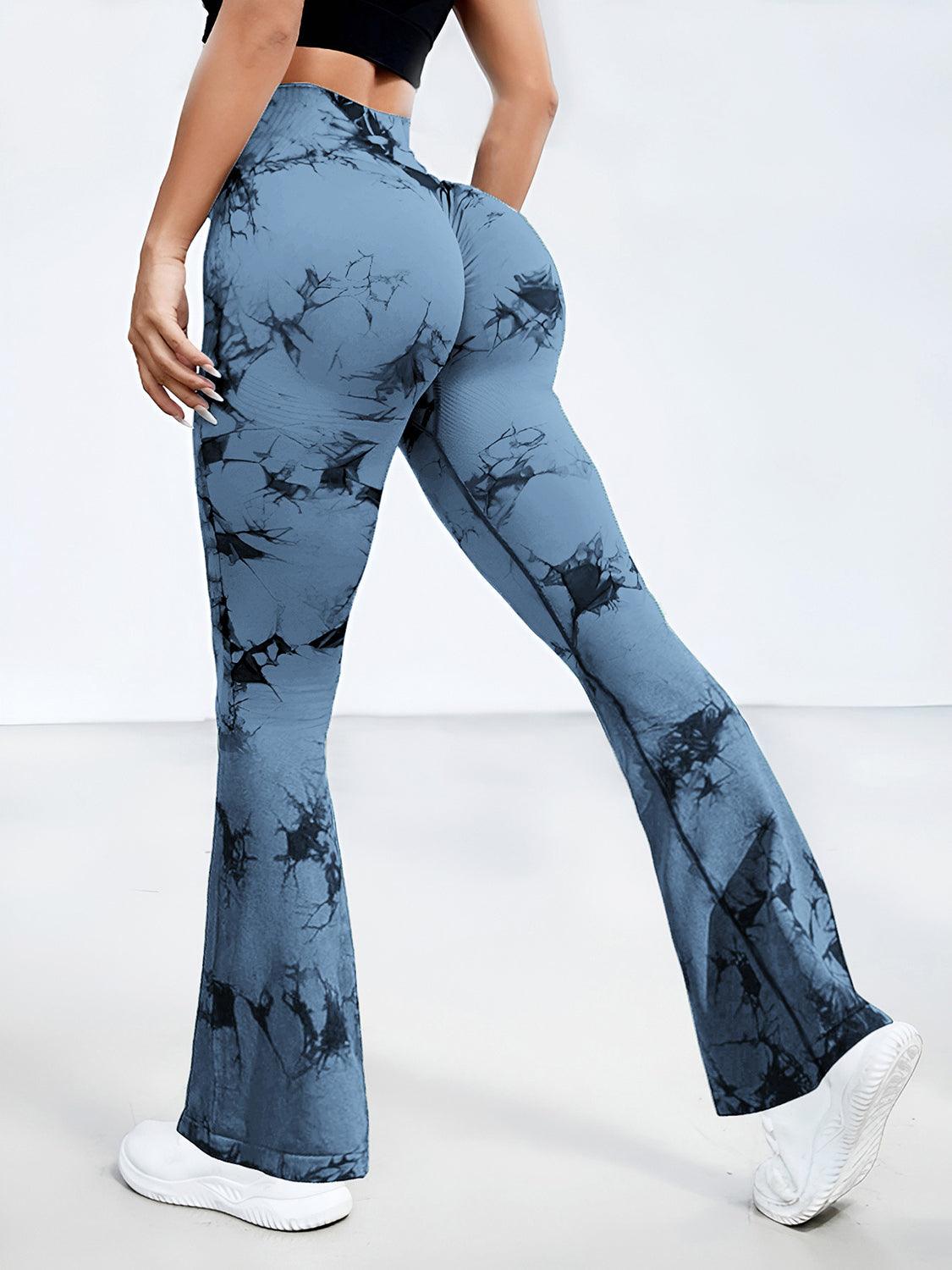 Tie-Dye High Waist Active Leggings - Bona Fide Fashion