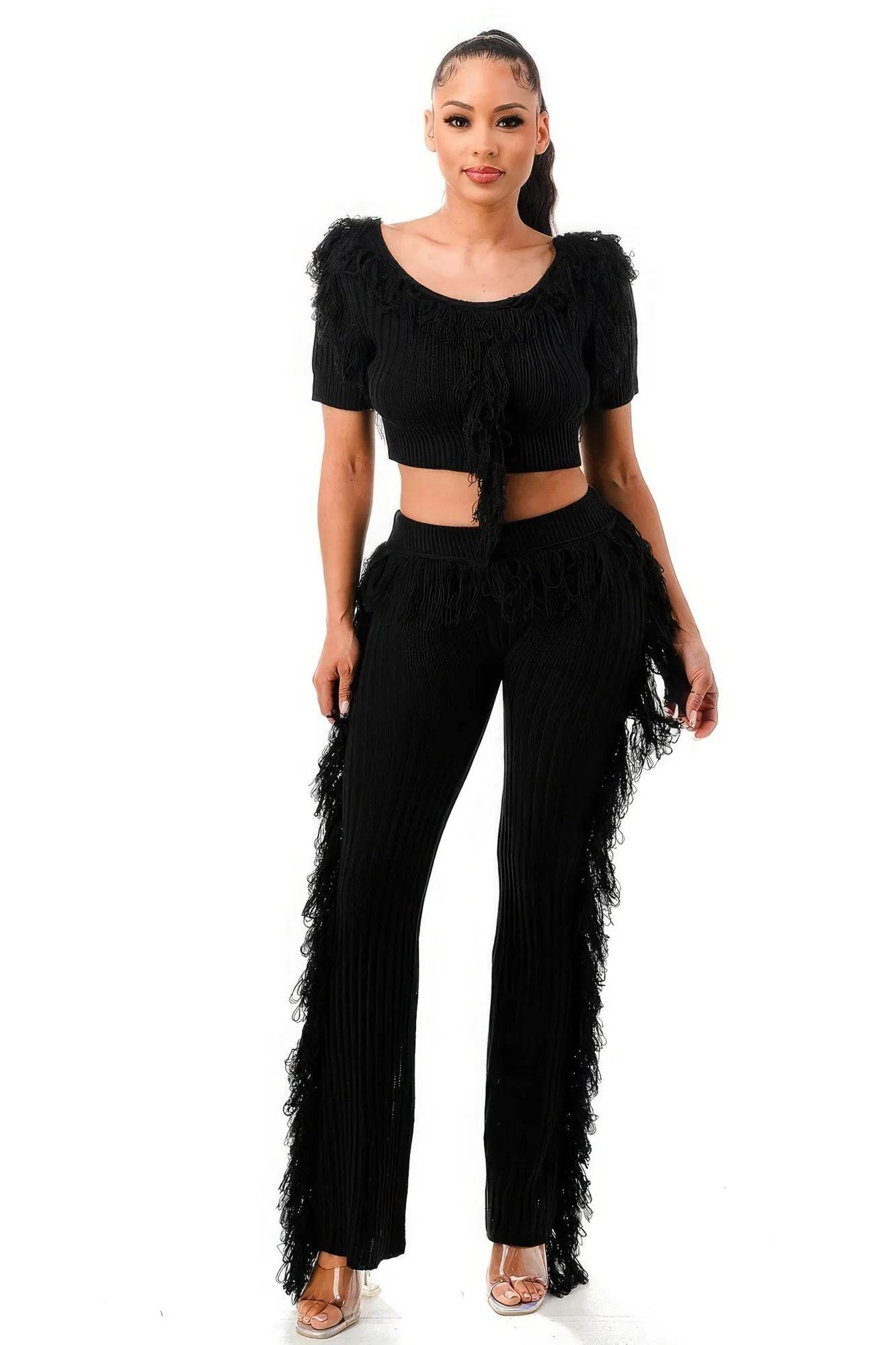 Lets Dance Fringe Set - Bona Fide Fashion