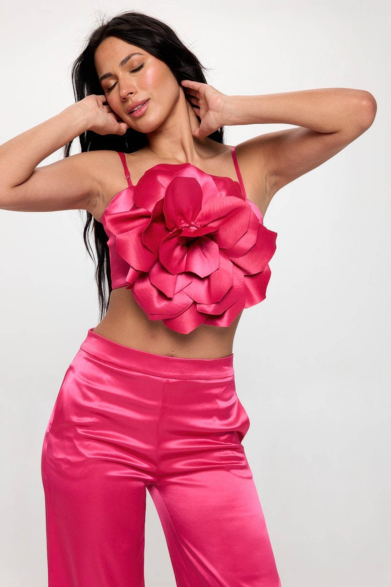 Crop Top & Pant Set - Bona Fide Fashion