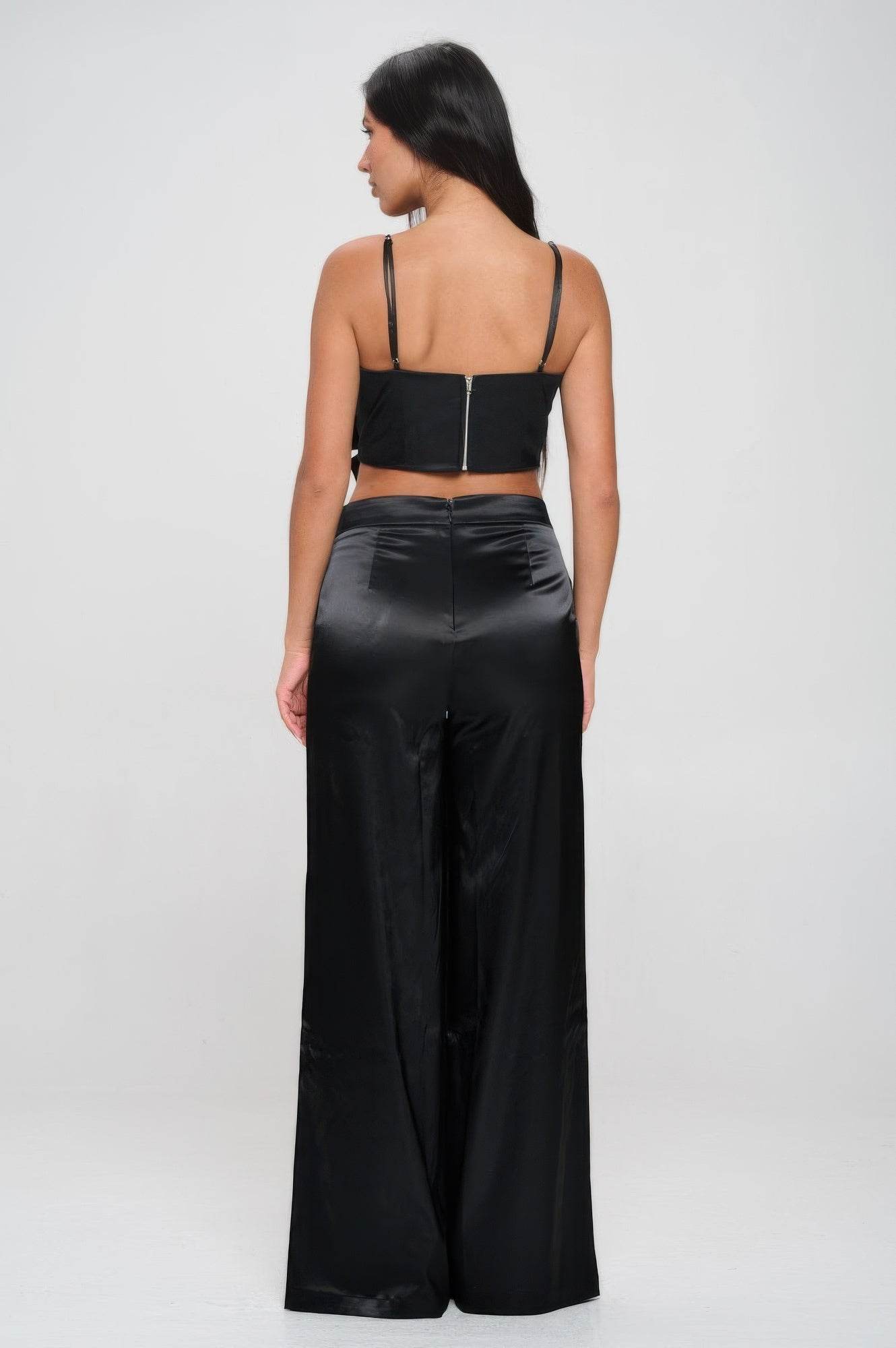 Crop Top & Pant Set - Bona Fide Fashion
