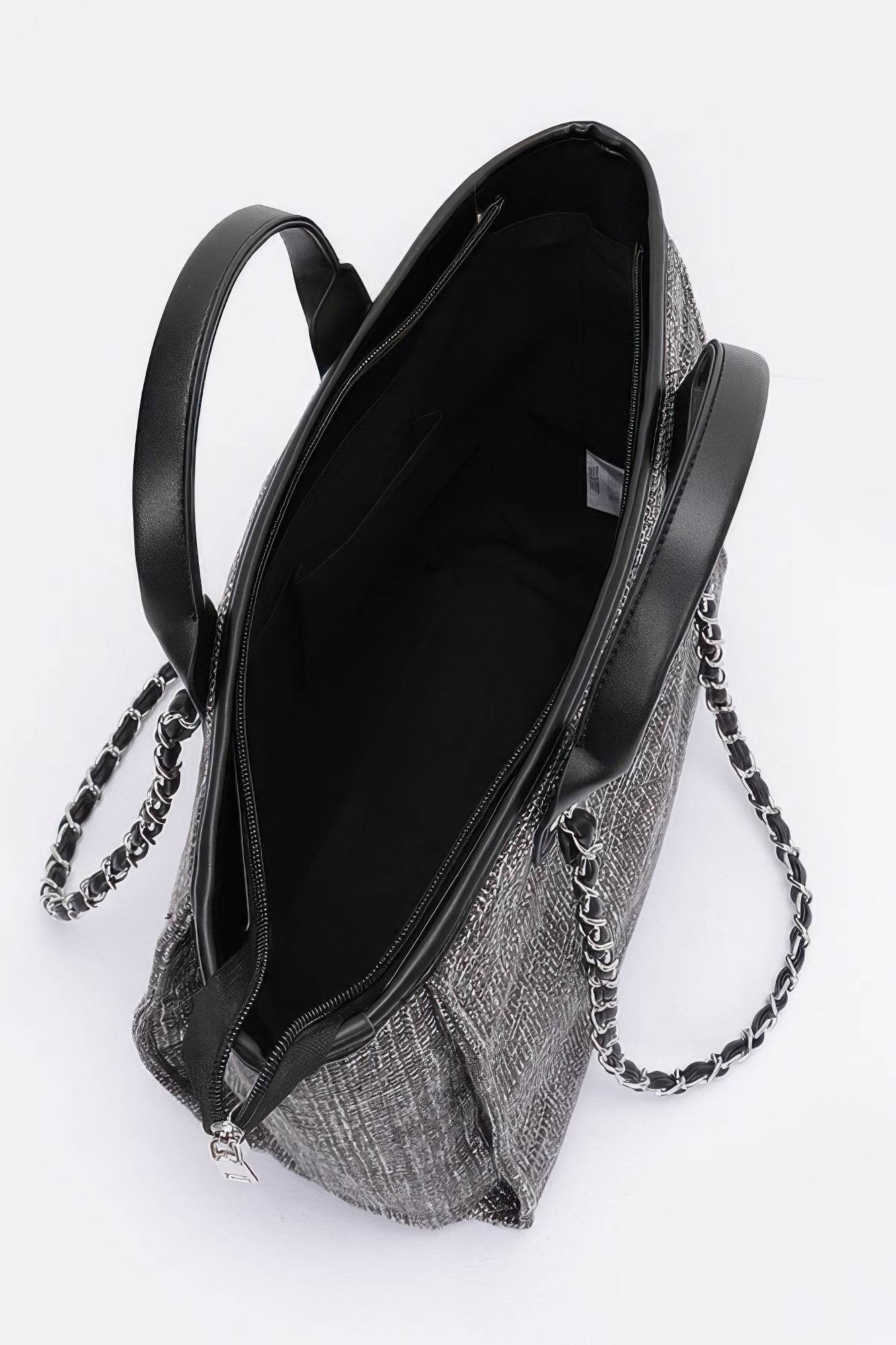 Simple Daily Shoulder Strap Tote Bag - Bona Fide Fashion