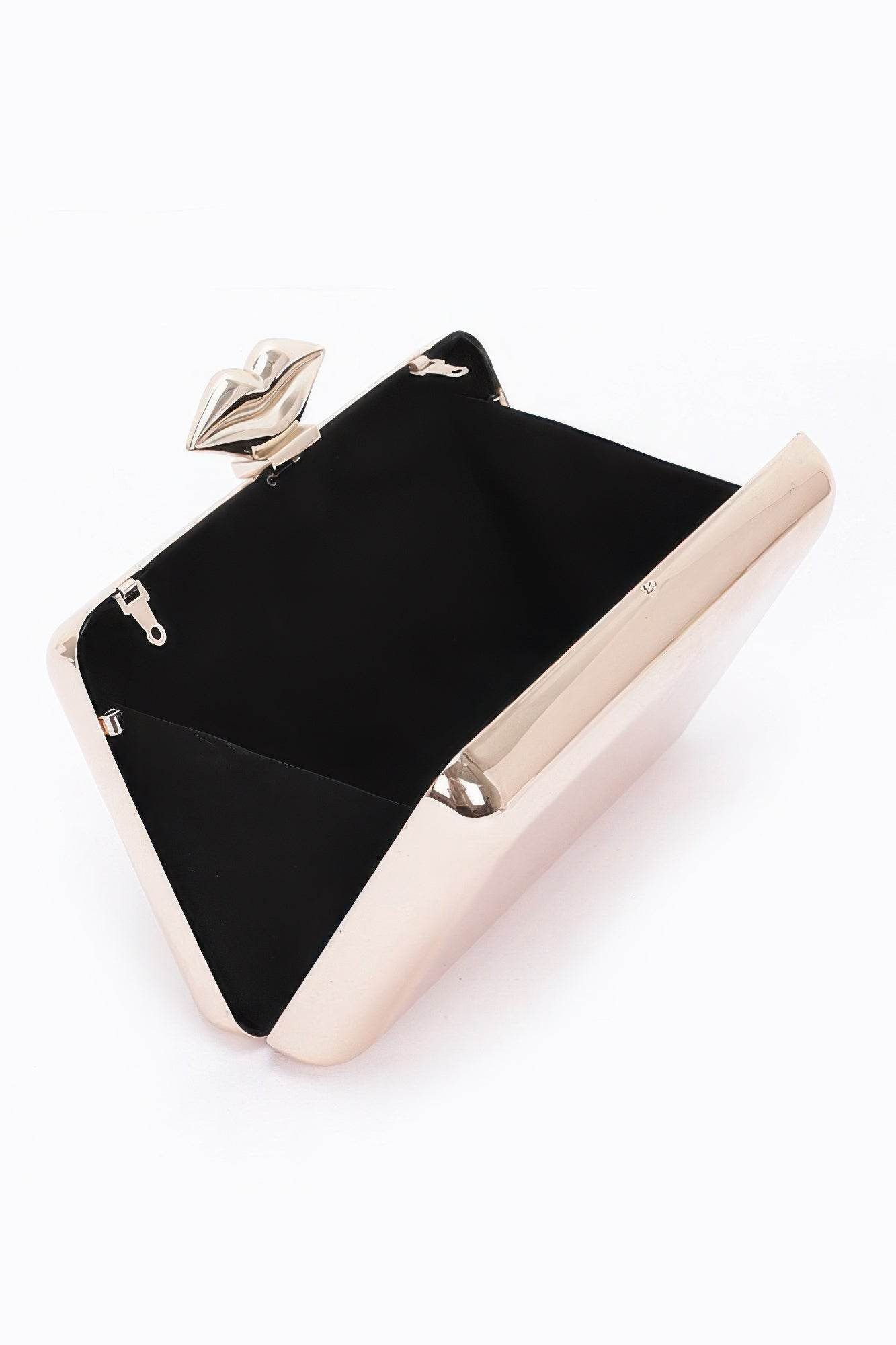 Simple Metal Clutch - Bona Fide Fashion