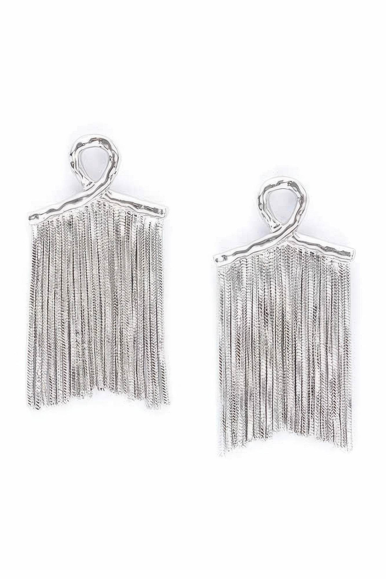 Gold Plated Metal Earring - Bona Fide Fashion