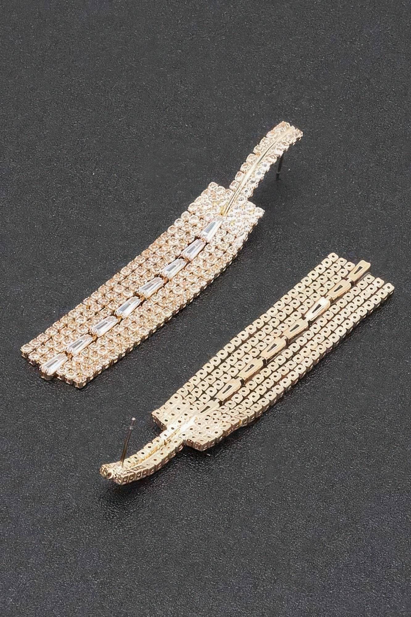 Rhinestone Earring - Bona Fide Fashion