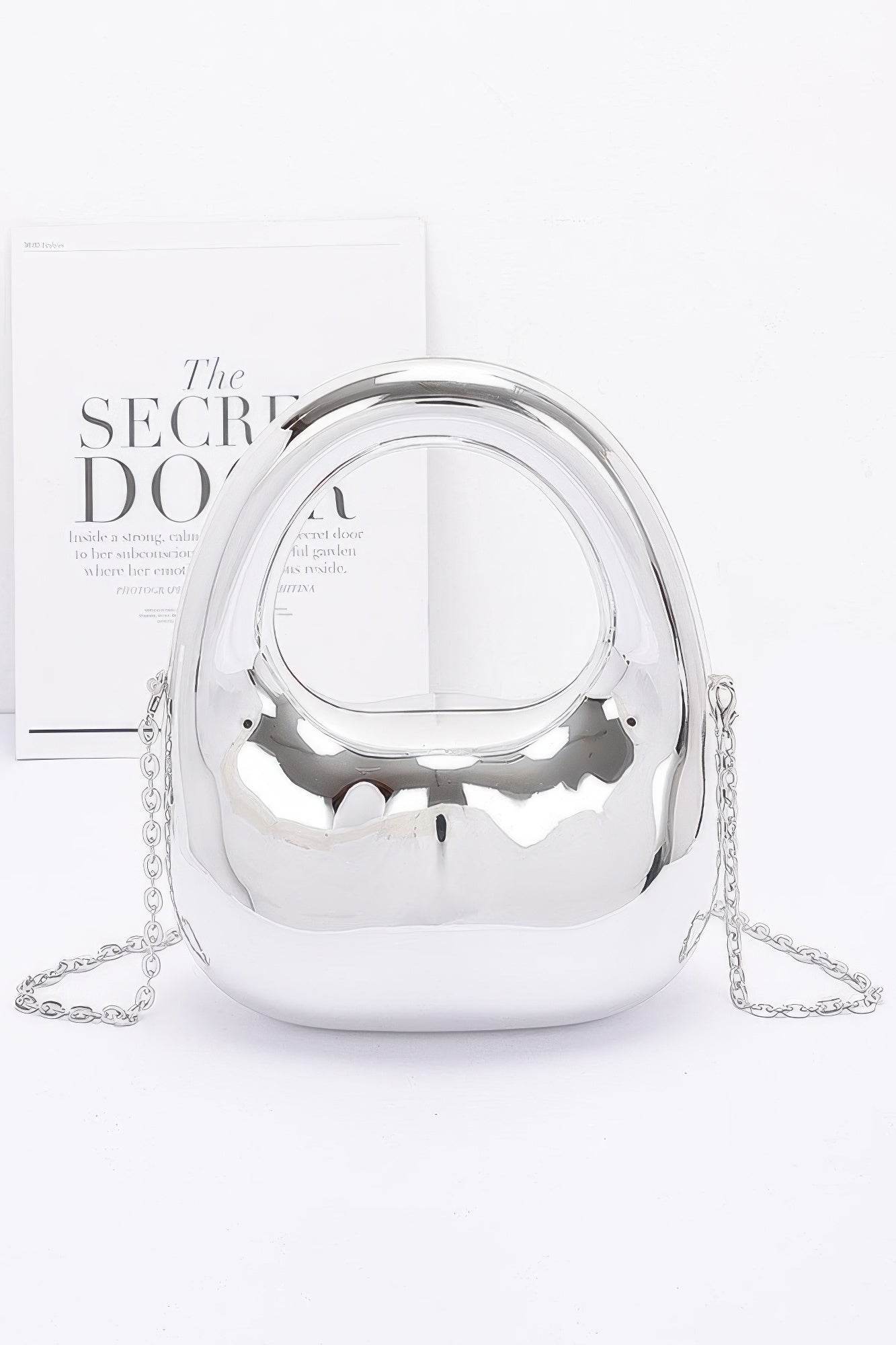 Metallic Acrylic Bag - Bona Fide Fashion
