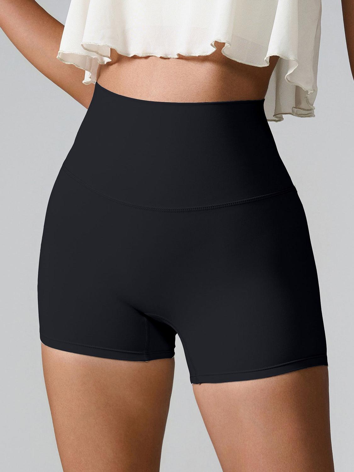 Bona Fide Fashion - High Waist Active Shorts - Women Fashion - Bona Fide Fashion