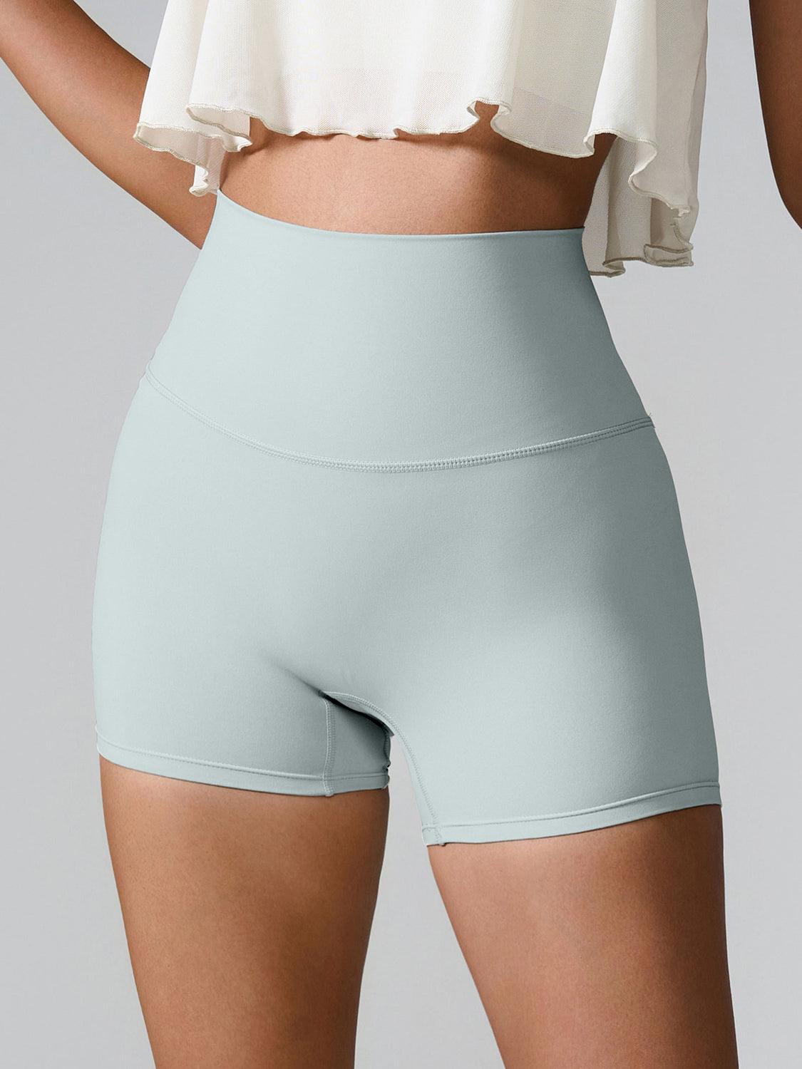 Bona Fide Fashion - High Waist Active Shorts - Women Fashion - Bona Fide Fashion