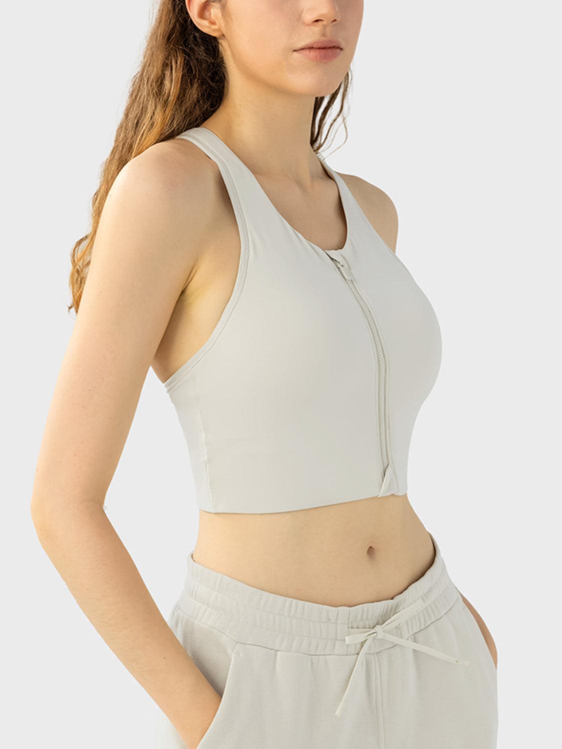 Bona Fide Fashion - Wide Strap Sport Bra - Women Fashion - Bona Fide Fashion