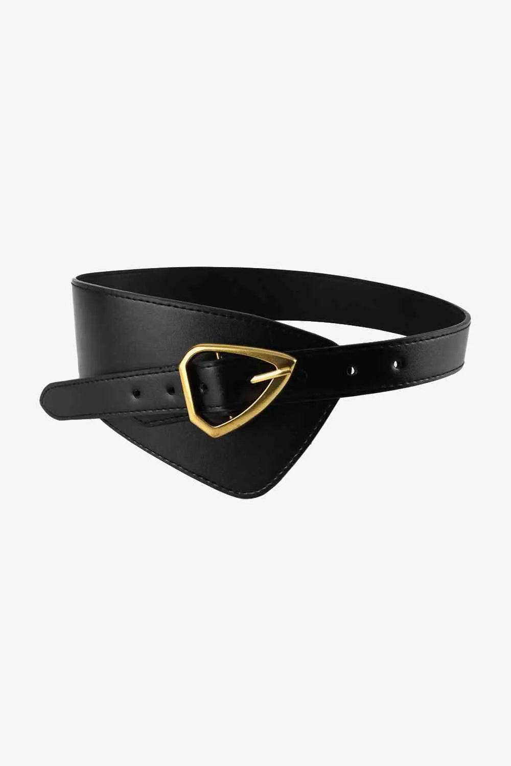 Irregular PU Leather Belt - Bona Fide Fashion