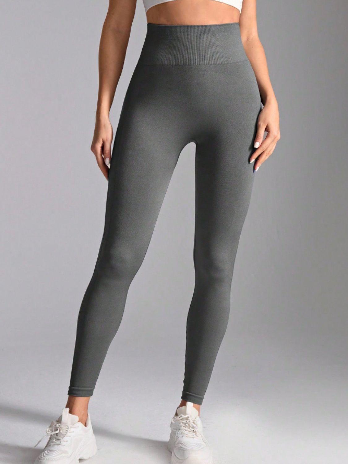 High Waist Active Leggings - Bona Fide Fashion