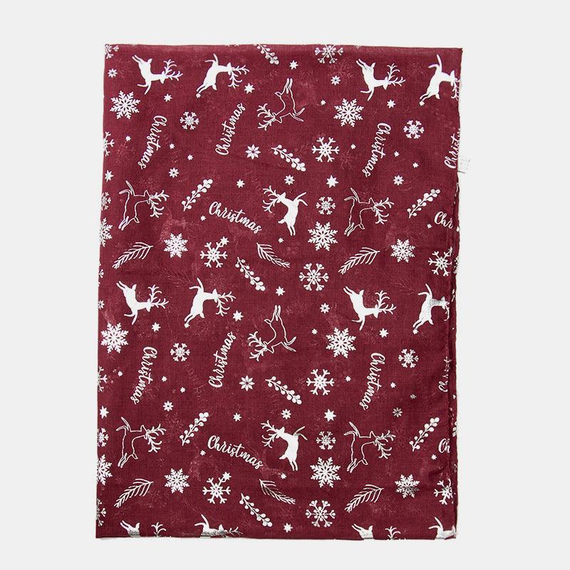 Christmas Element Polyester Scarf - Bona Fide Fashion