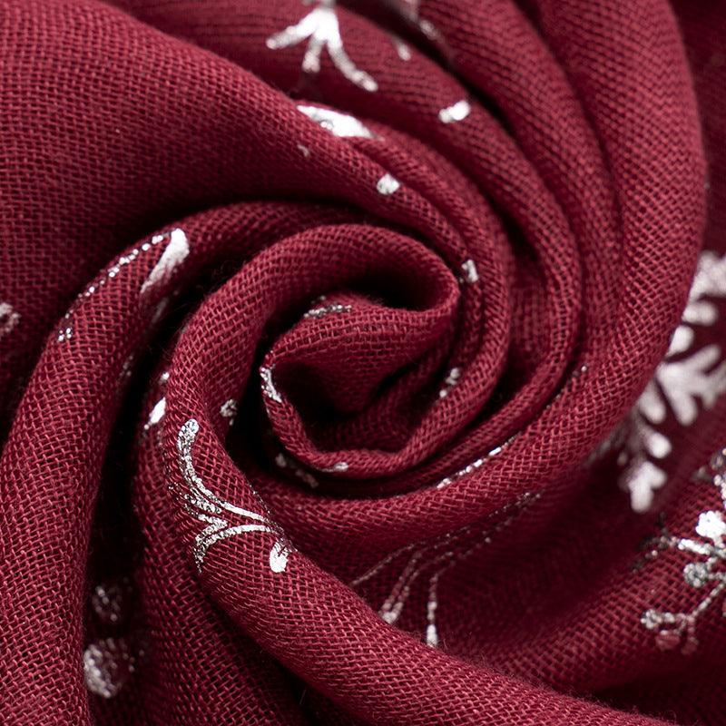 Christmas Element Polyester Scarf - Bona Fide Fashion