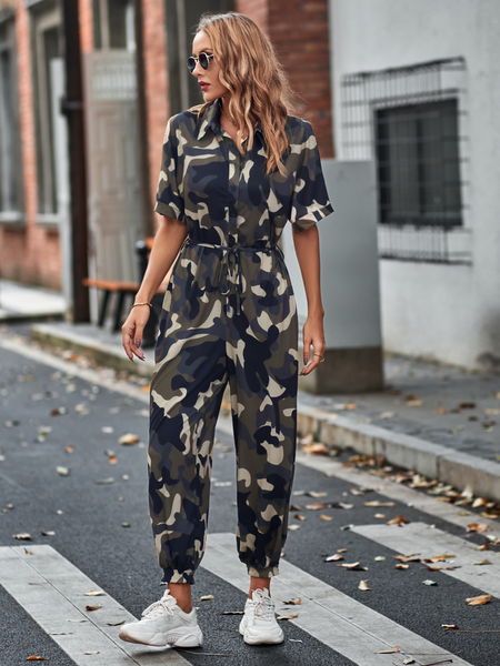 Camo Loose-Fitting Jumpsuit HFL77F6R42