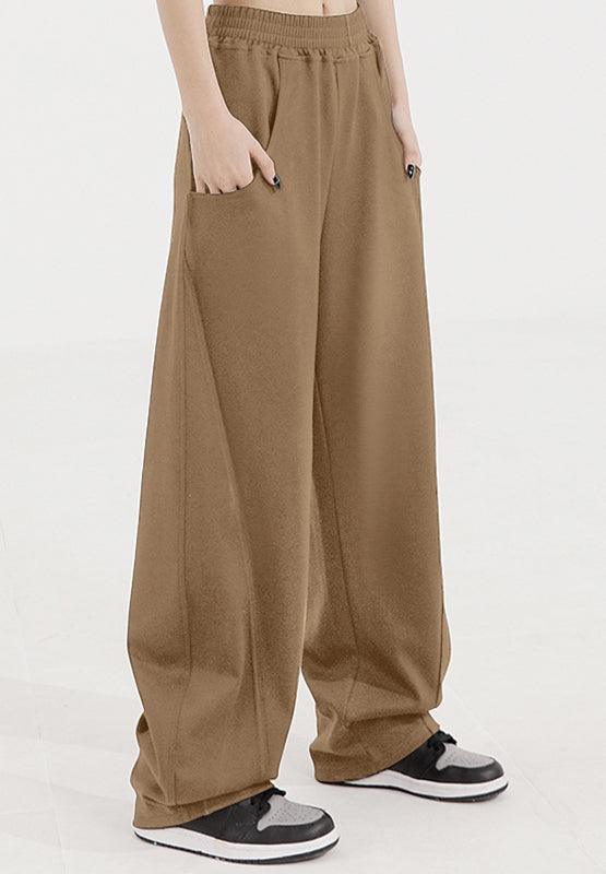 Elastic Waist Sweatpants with Pockets - Bona Fide Fashion