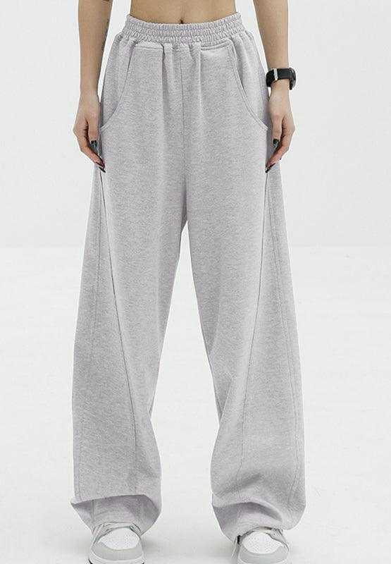 Elastic Waist Sweatpants with Pockets - Bona Fide Fashion