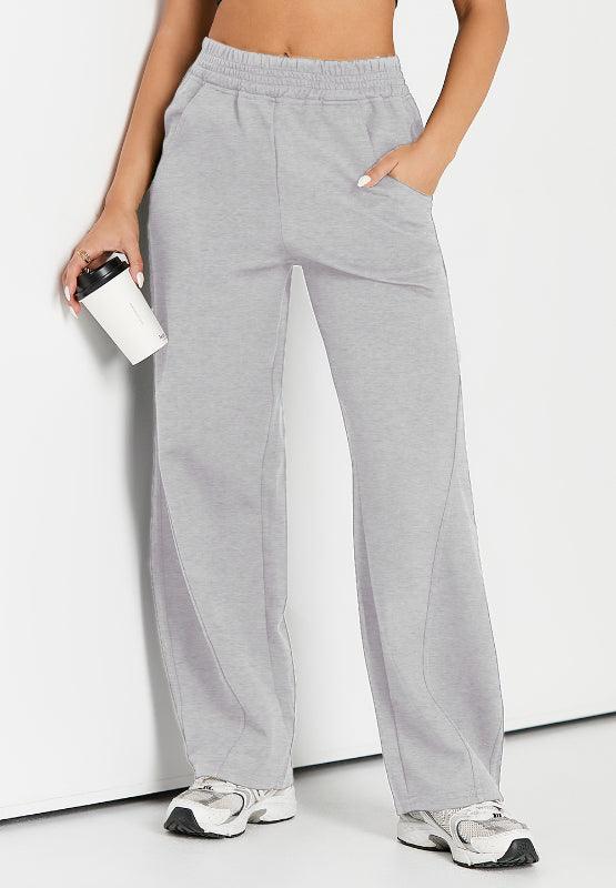 Elastic Waist Sweatpants with Pockets - Bona Fide Fashion