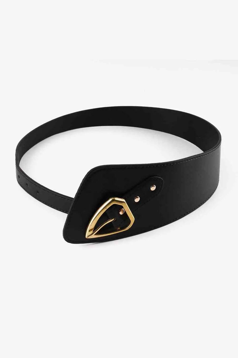 Irregular PU Leather Belt - Bona Fide Fashion