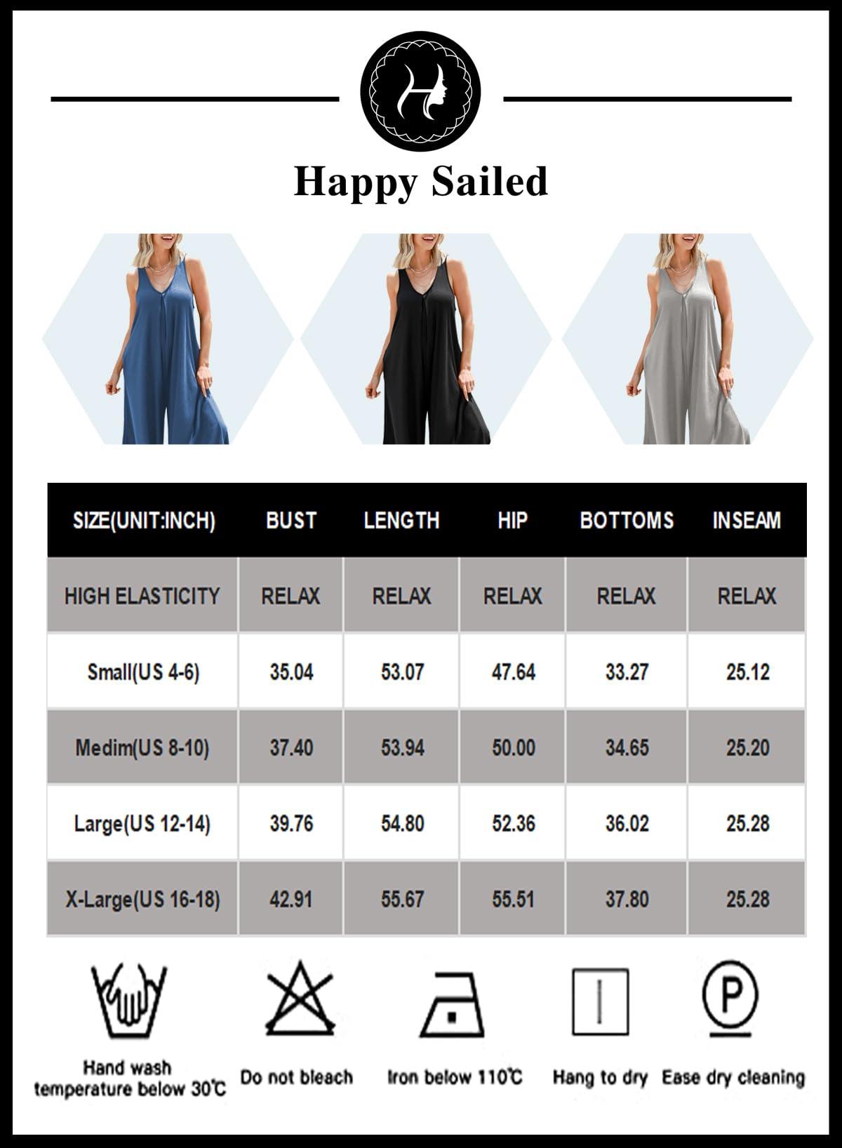 Happy Sailed Jumpsuits for Women Plus Size Casual Loose Fitting Wide Leg Romper Summer Sleeveless V Neck Ruched Stretchy Maternity Jumpsuit Light Grey Large - Bona Fide Fashion