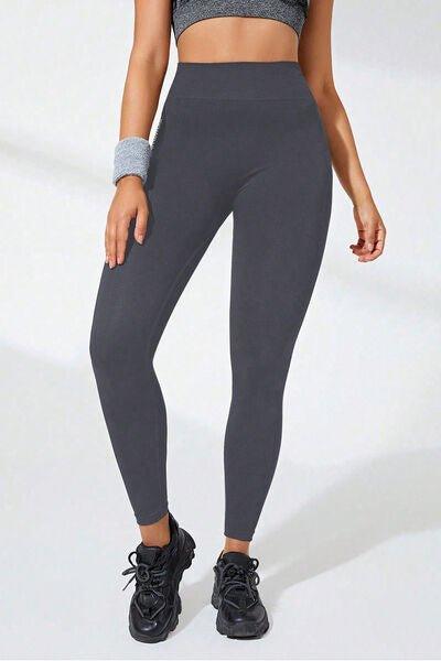 High Waist Active Leggings - Bona Fide Fashion