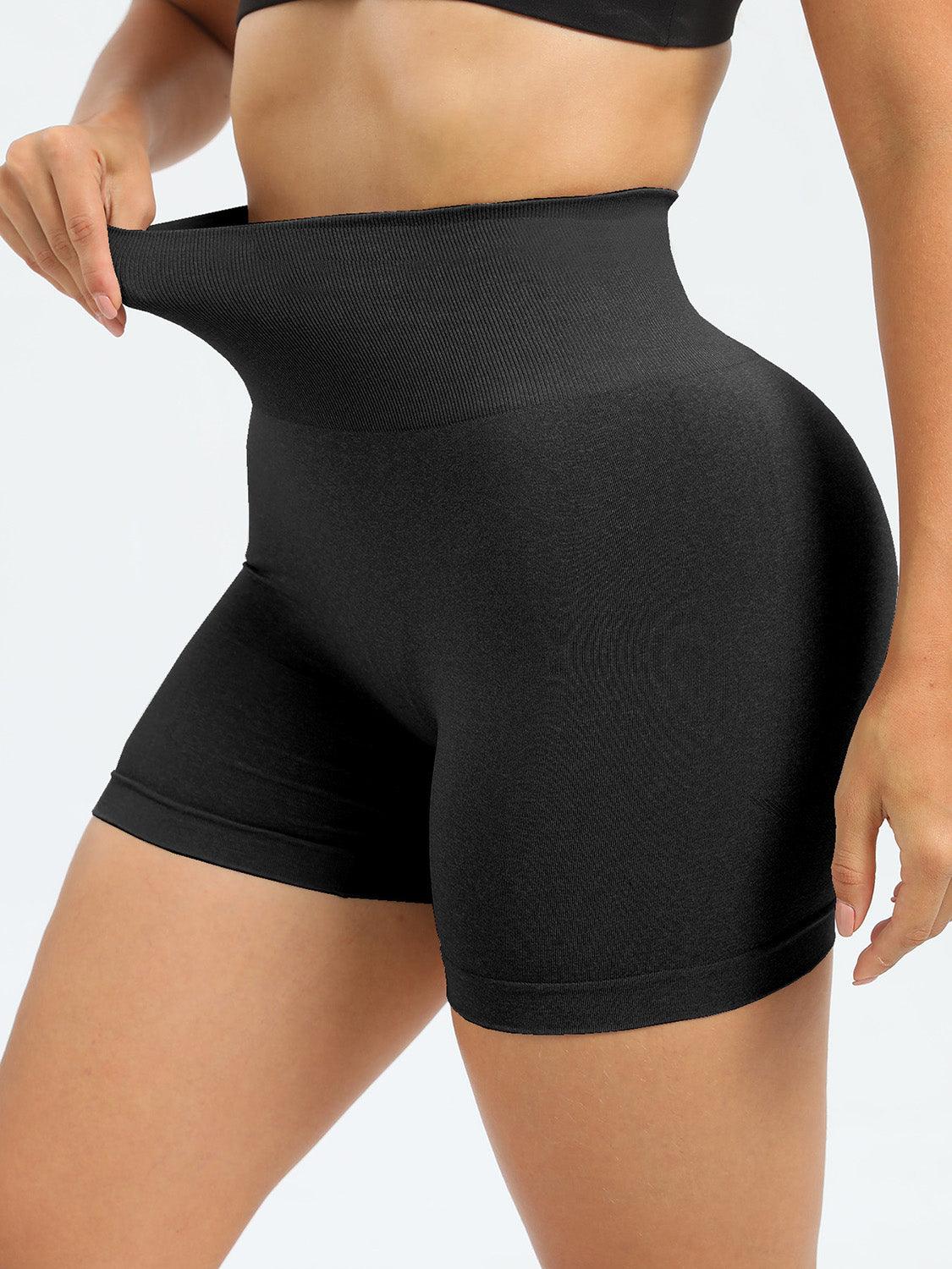 High Waist Active Shorts - Bona Fide Fashion