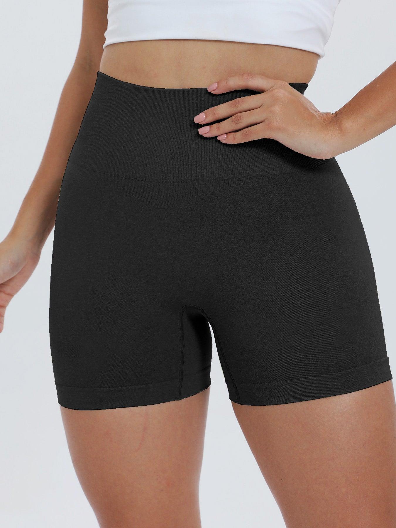 High Waist Active Shorts - Bona Fide Fashion